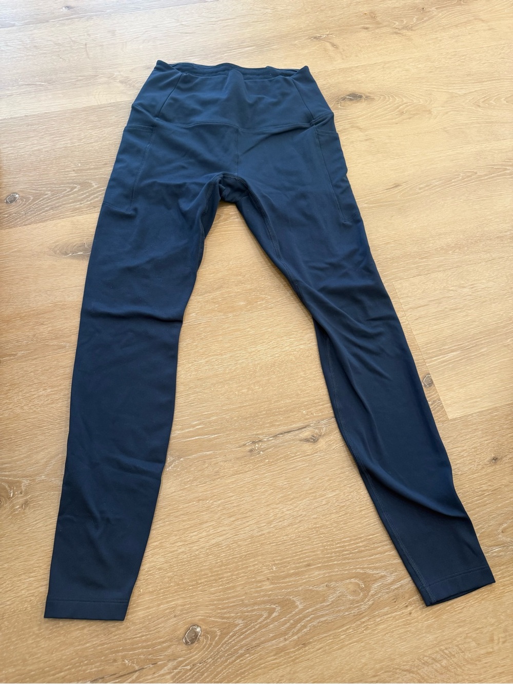 High-Waist navy blue Active Leggings